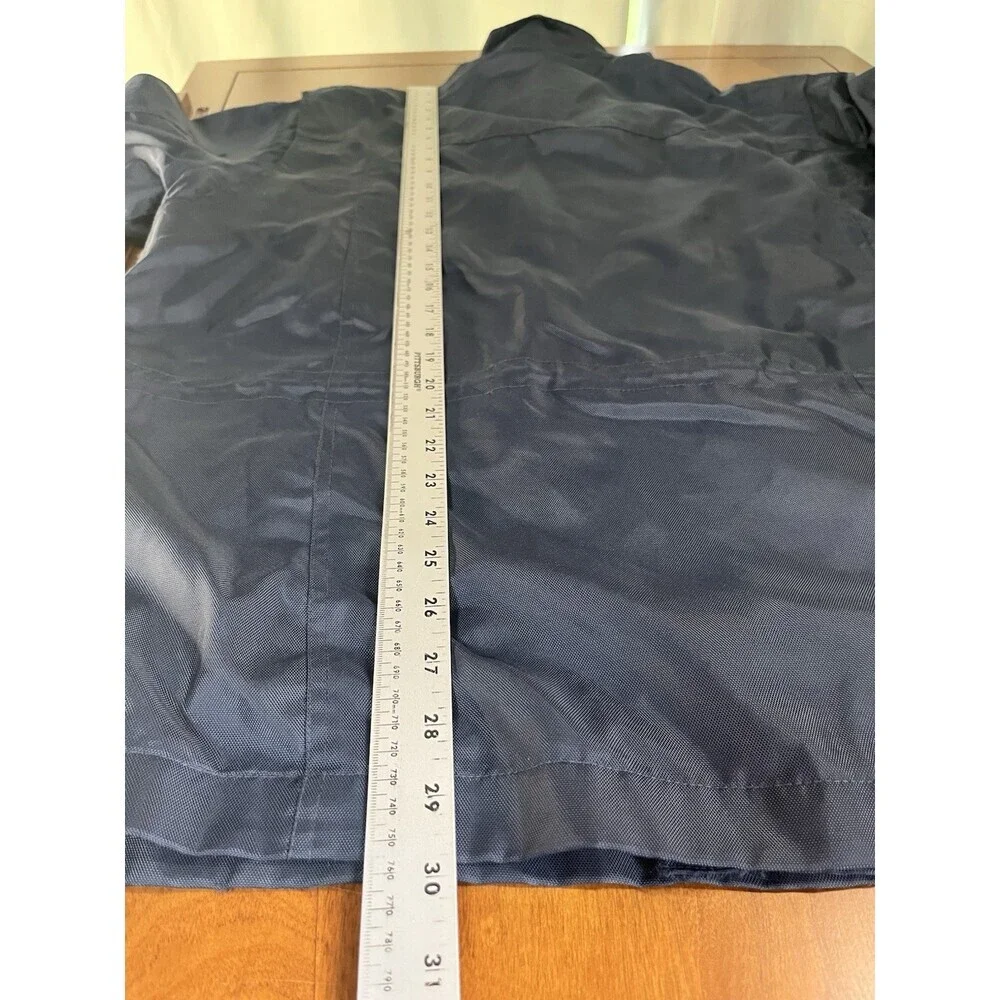 G. H. Bass Men’s Nylon Utility Jacket Navy - Picture 6 of 12